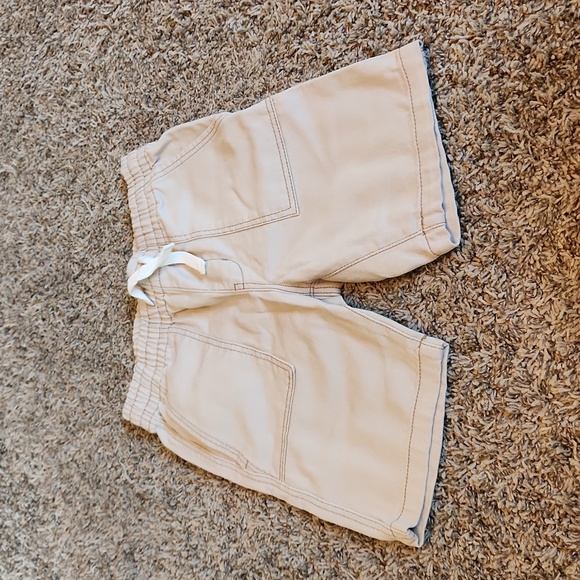 H&M Drawstring Tan Denim Shorts - Picture 1 of 6